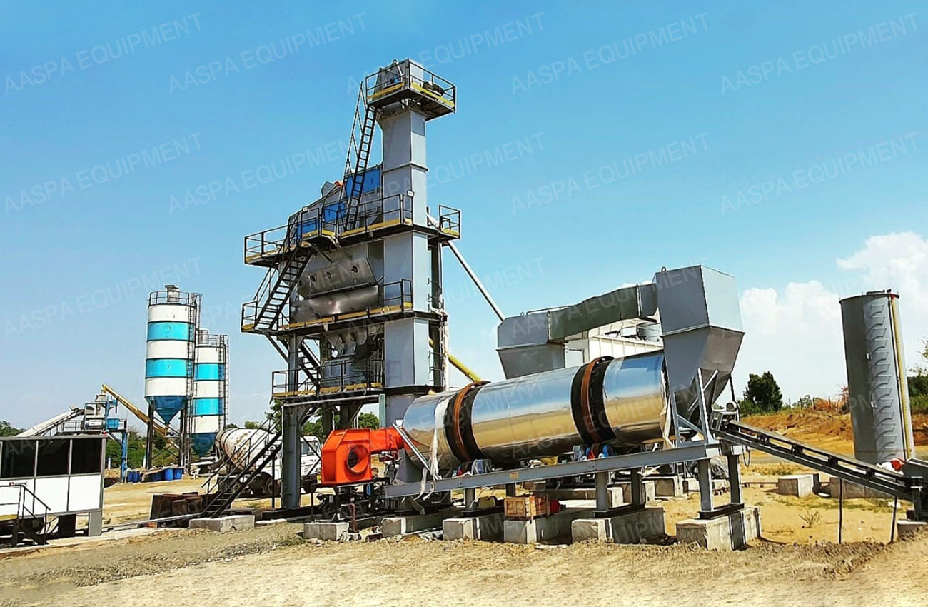 Asphalt Batch Mix Plant: Operation and Components by Aaspa Equipment