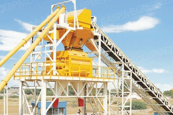 Aggregate Waiting Hopper Water Cement Additive Weigher Exporter in Qatar