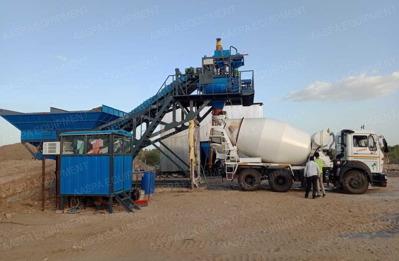 Mini Mobile Batching Plant Starting from Rs. 3,52,000 in India