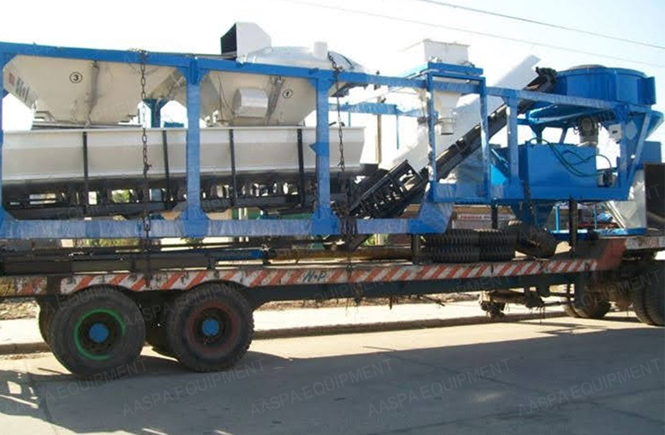 Mobile Concrete Mixing Plant Exporter in Qatar