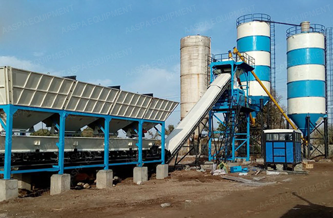 Exporter of Stationary Concrete Batching Plant