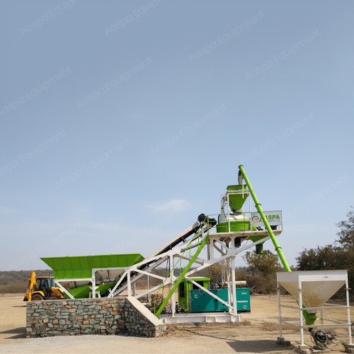 Compact Concrete Batching Plant