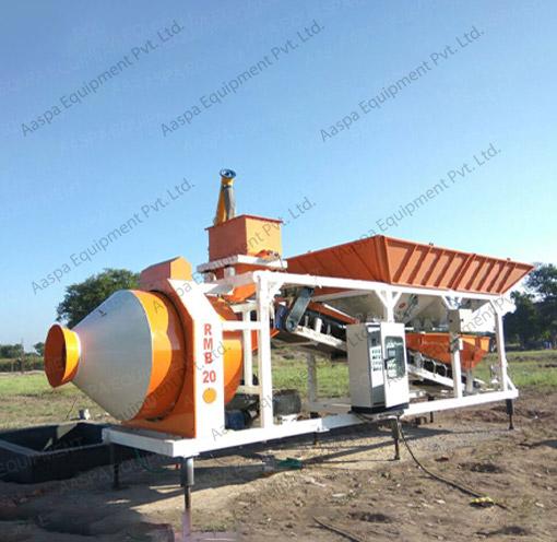 Mini Mobile Concrete Batching Plant RMB Series