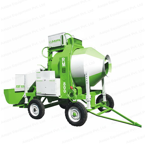 reversible concrete mixer